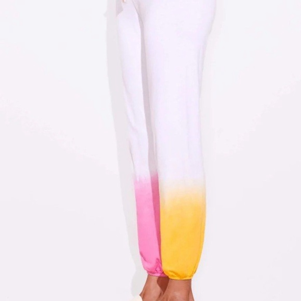 Sundry Dip Dye Joggers Tangerine Pink Size 3 Lounge Sweatpants